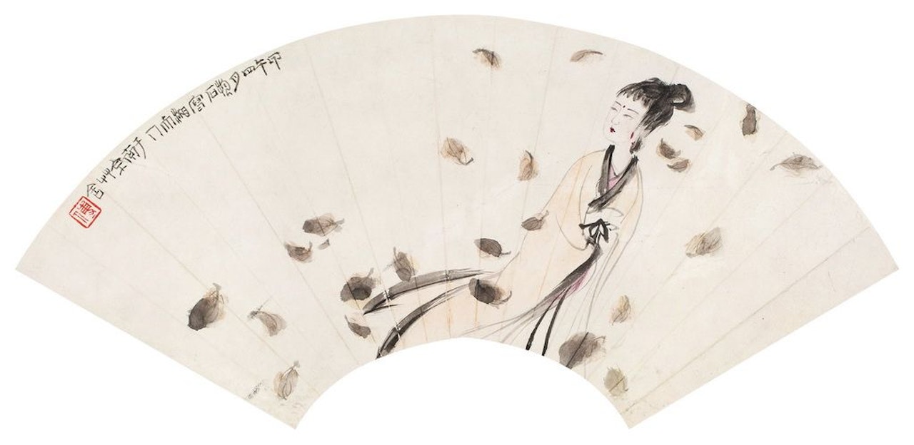Lady Xiang by Fu Baoshi