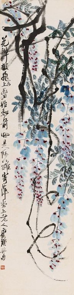 Westaria by Qi Baishi