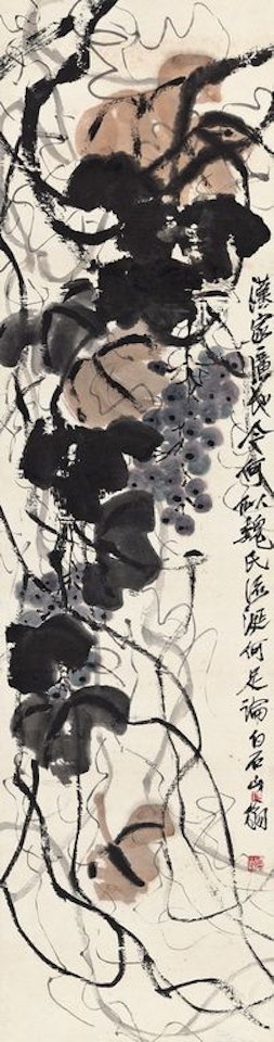 Grapes by Qi Baishi
