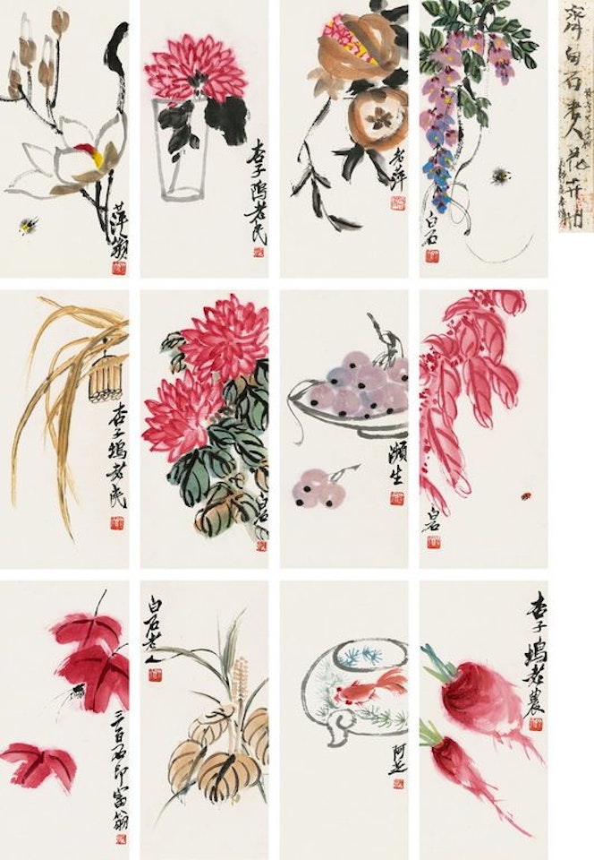 Flora by Qi Baishi