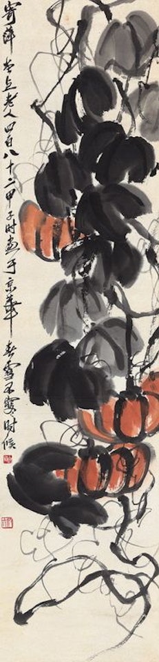 Pumpking by Qi Baishi