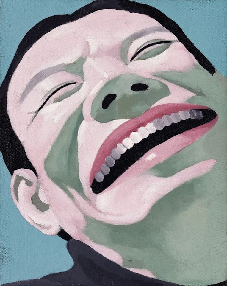 99 Idols Series No.42 by Yue Minjun