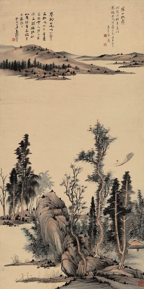 Autumn In Mountain by Zhang Daqian