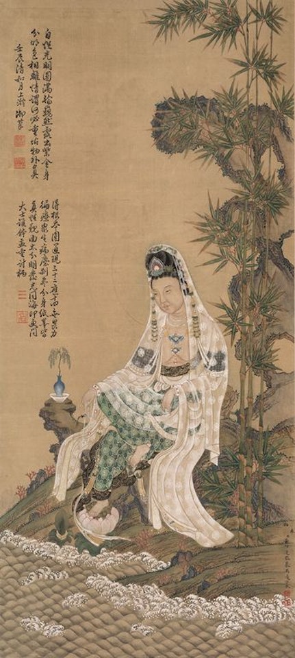 Guanyin statue by Dong Bangda