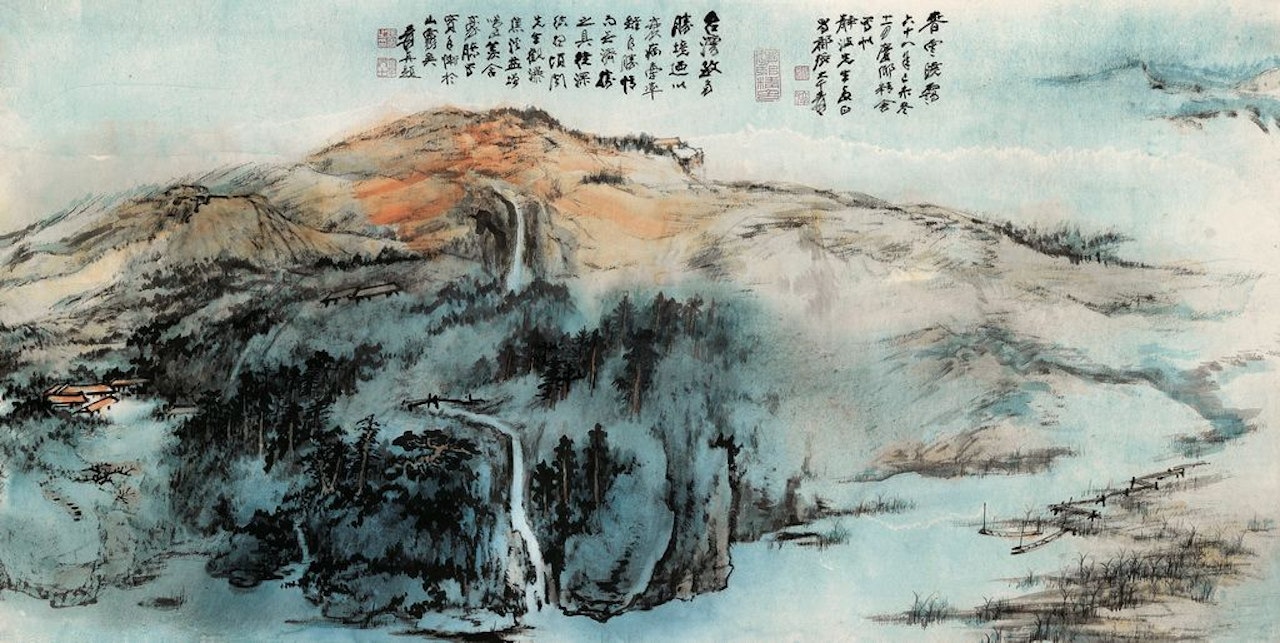 Clouds In Spring by Zhang Daqian