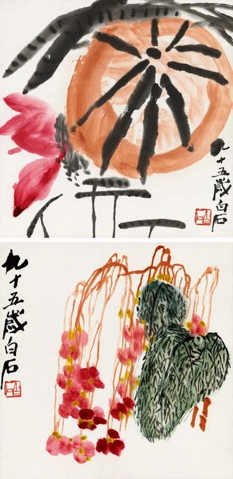 Autumn Flower by Qi Baishi