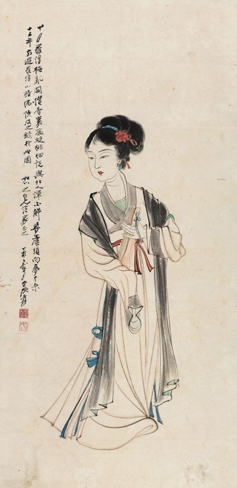 Tan Bo by Zhang Daqian