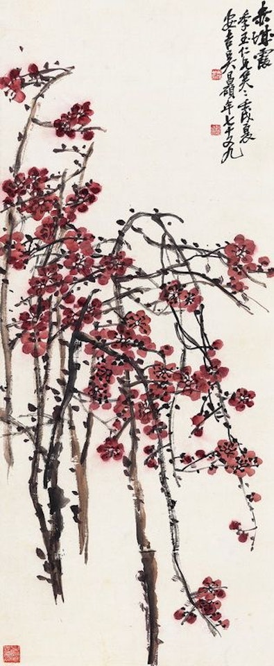 Plum by Wu Changshuo