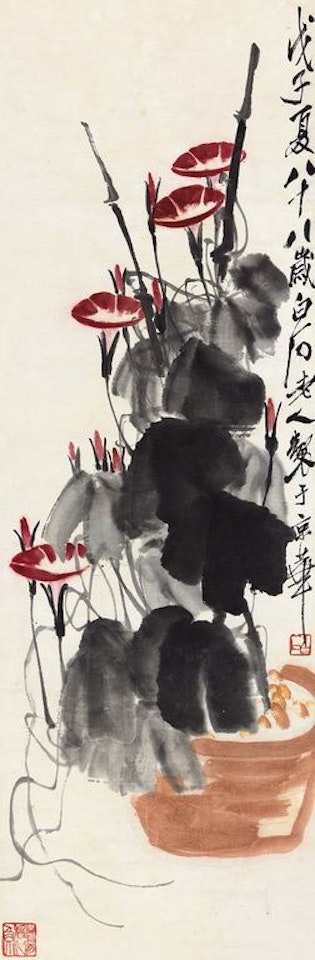 Morning Glory by Qi Baishi