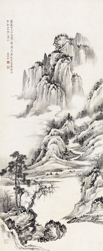 Landscape After Li Cheng by Wu Hufan