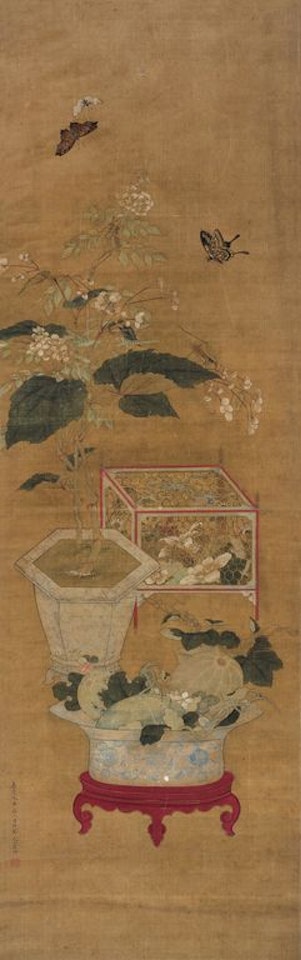 Hua Guoqing for illustration by Lu Zhi