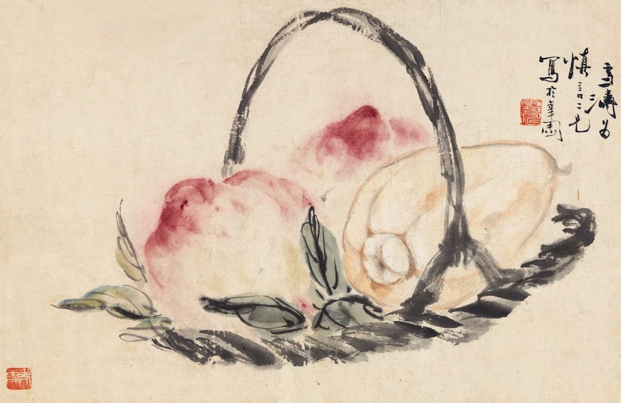 Peach by Wang Xuetao