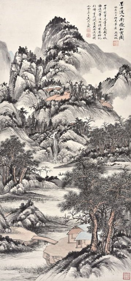 Landscape by Wu Hufan