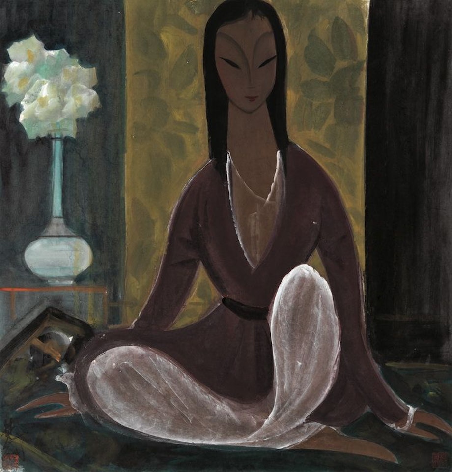 Beauty by Lin Fengmian