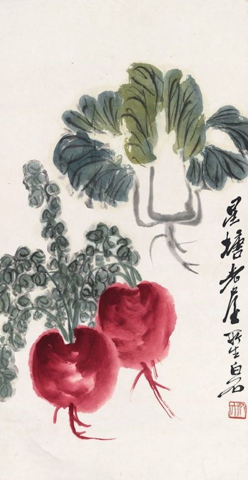 Vegetables by Qi Baishi
