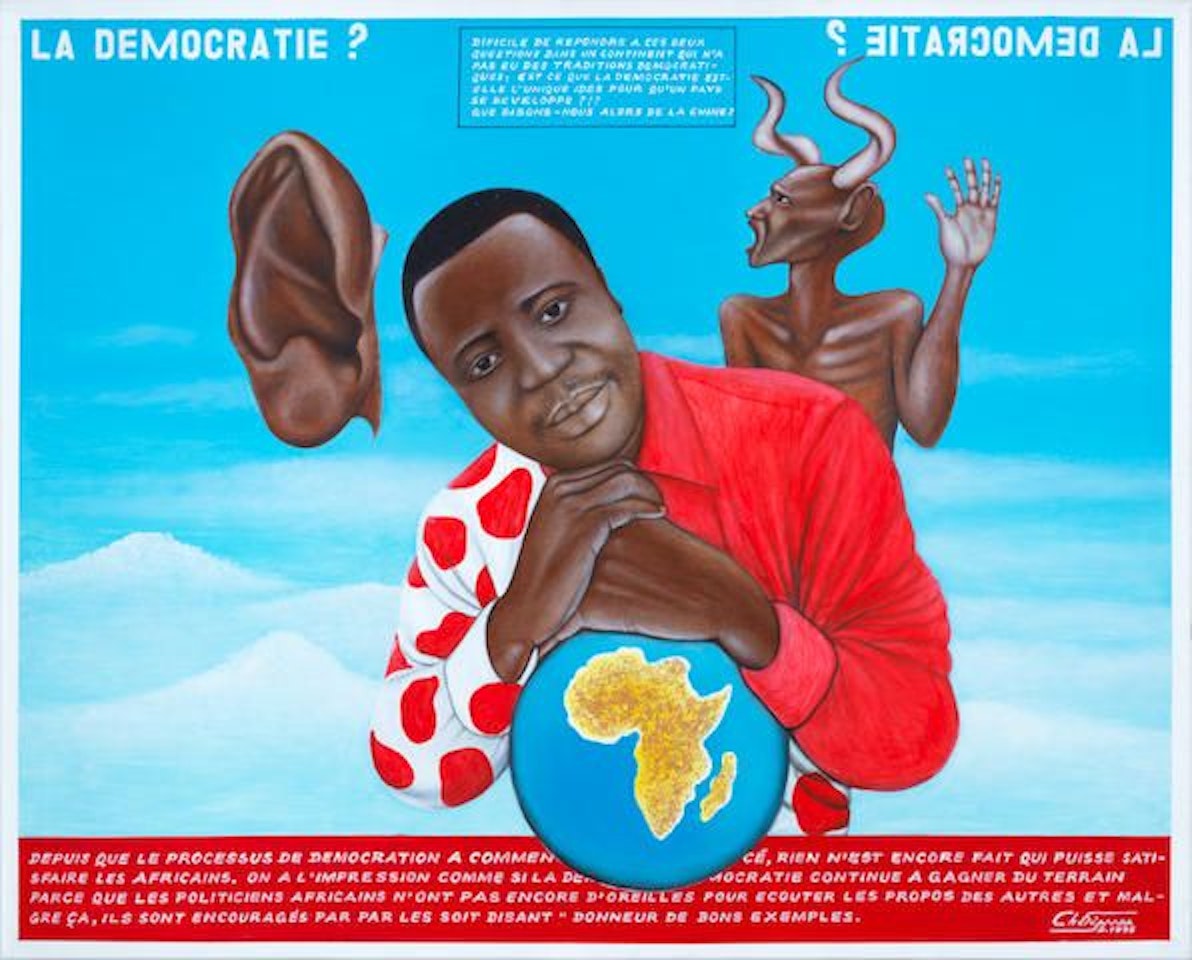 La Democratie? by Chéri Samba