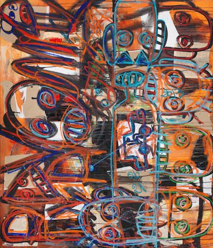 Untitled by Aboudia Abdoulaye Diarrassouba