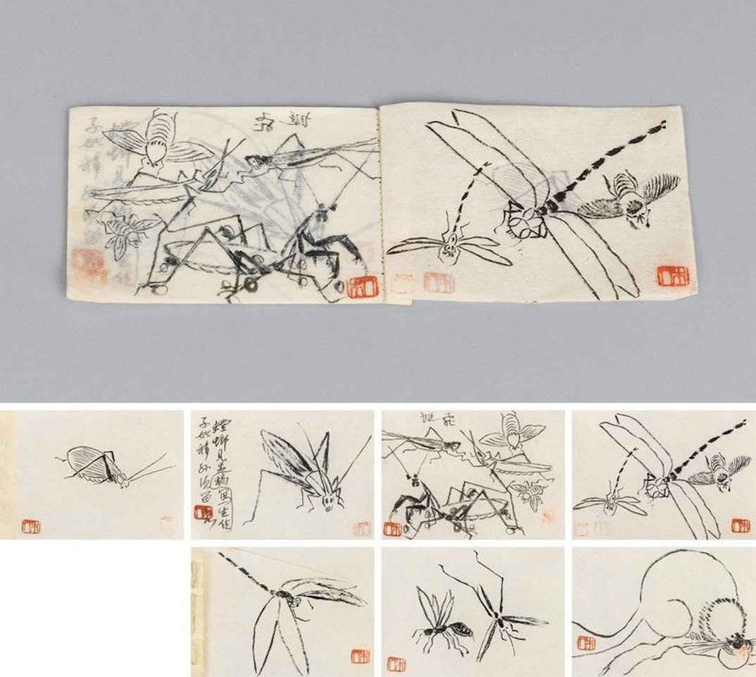 An Album  Of Insects by Qi Baishi