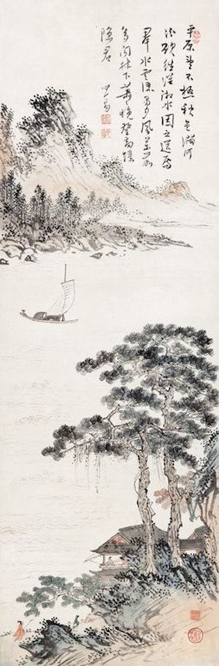 Hermit By River by Pu Ru