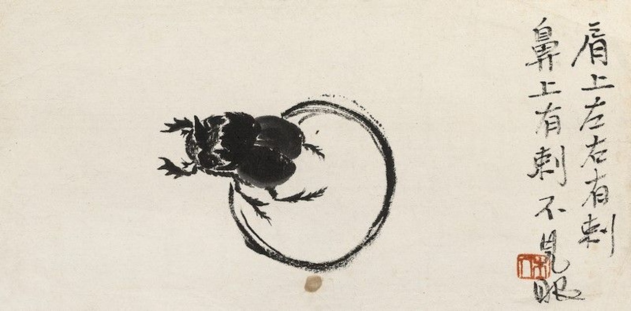 Sketches Of Insects by Qi Baishi