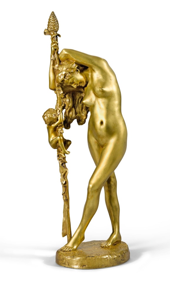 BACCHANTE À LA GRAPPE by Jean Léon Gérome