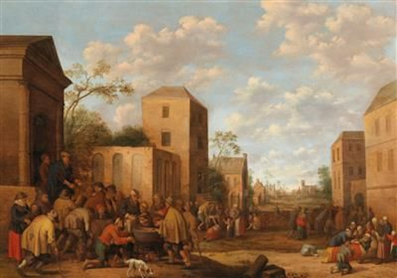 The Seven Acts of Mercy by Joost Cornelisz Droochsloot