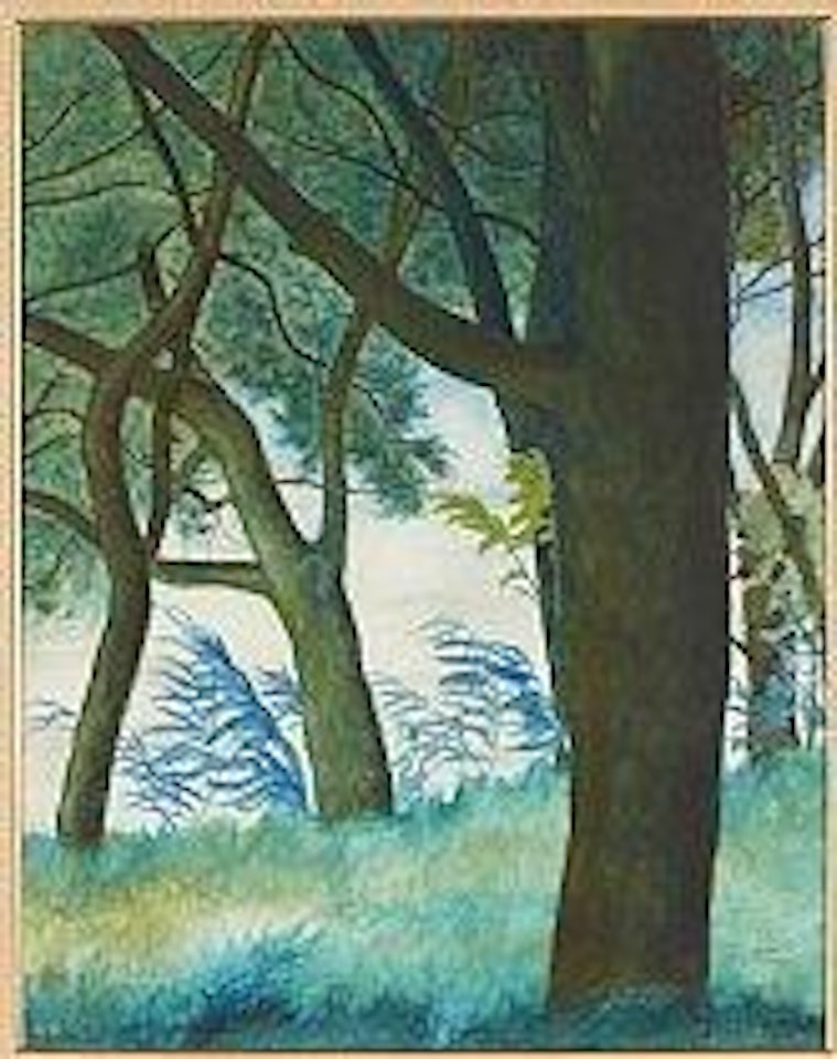 Arbres à l’étang ,
1932 by Léon Spilliaert