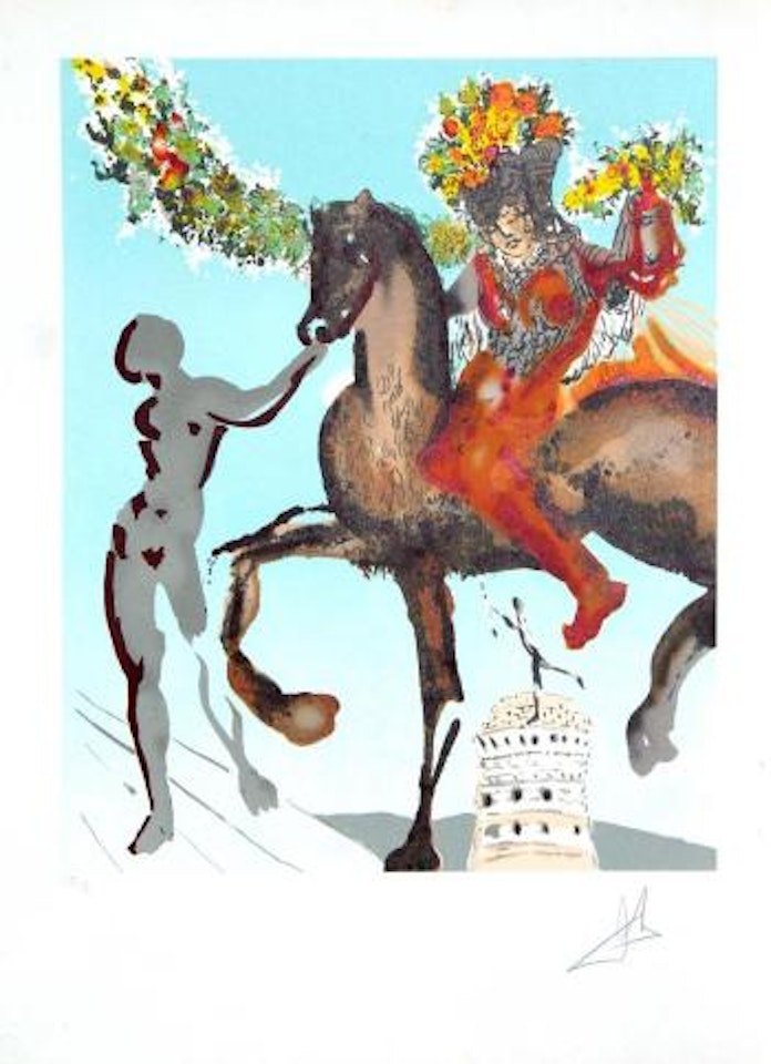 The Harbinger ,
1980 by Salvador Dali