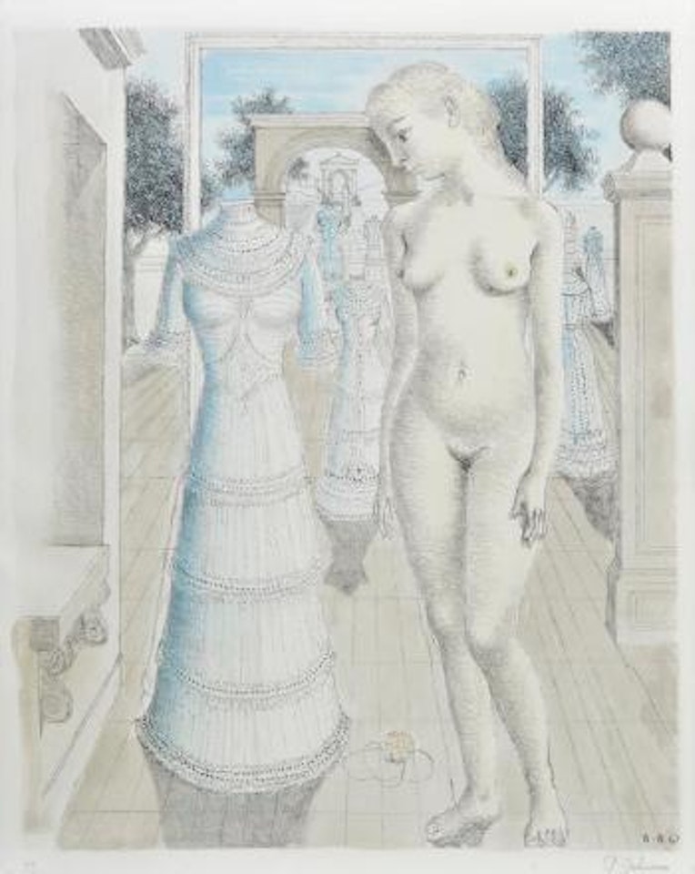 La Robe du Dimanche ,
1967 by Paul Delvaux