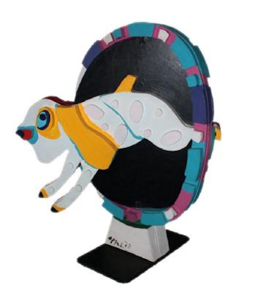 Jumping Dog ,
1978 by Karel Appel