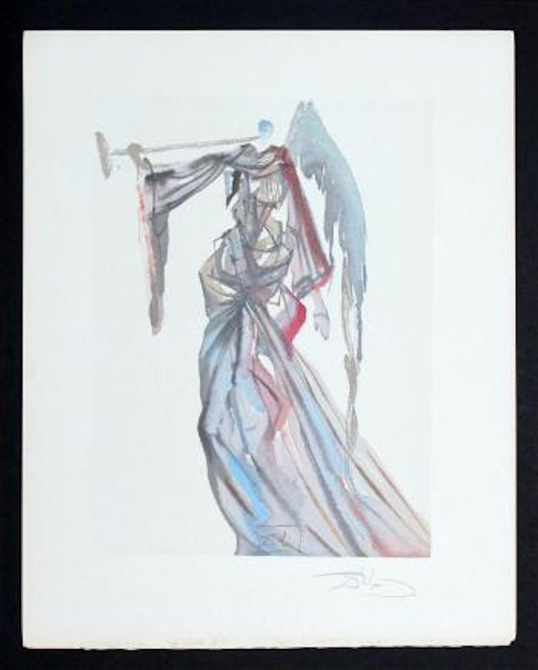 The Song of the Wise Spirits, from The Divine Comedy ,
1964 by Salvador Dali