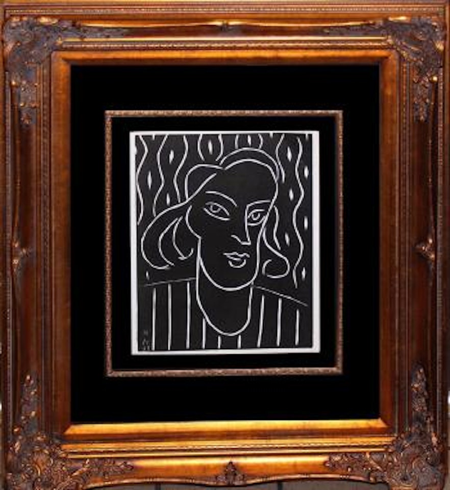 Portrait of a Woman ,
1938 by Henri Matisse
