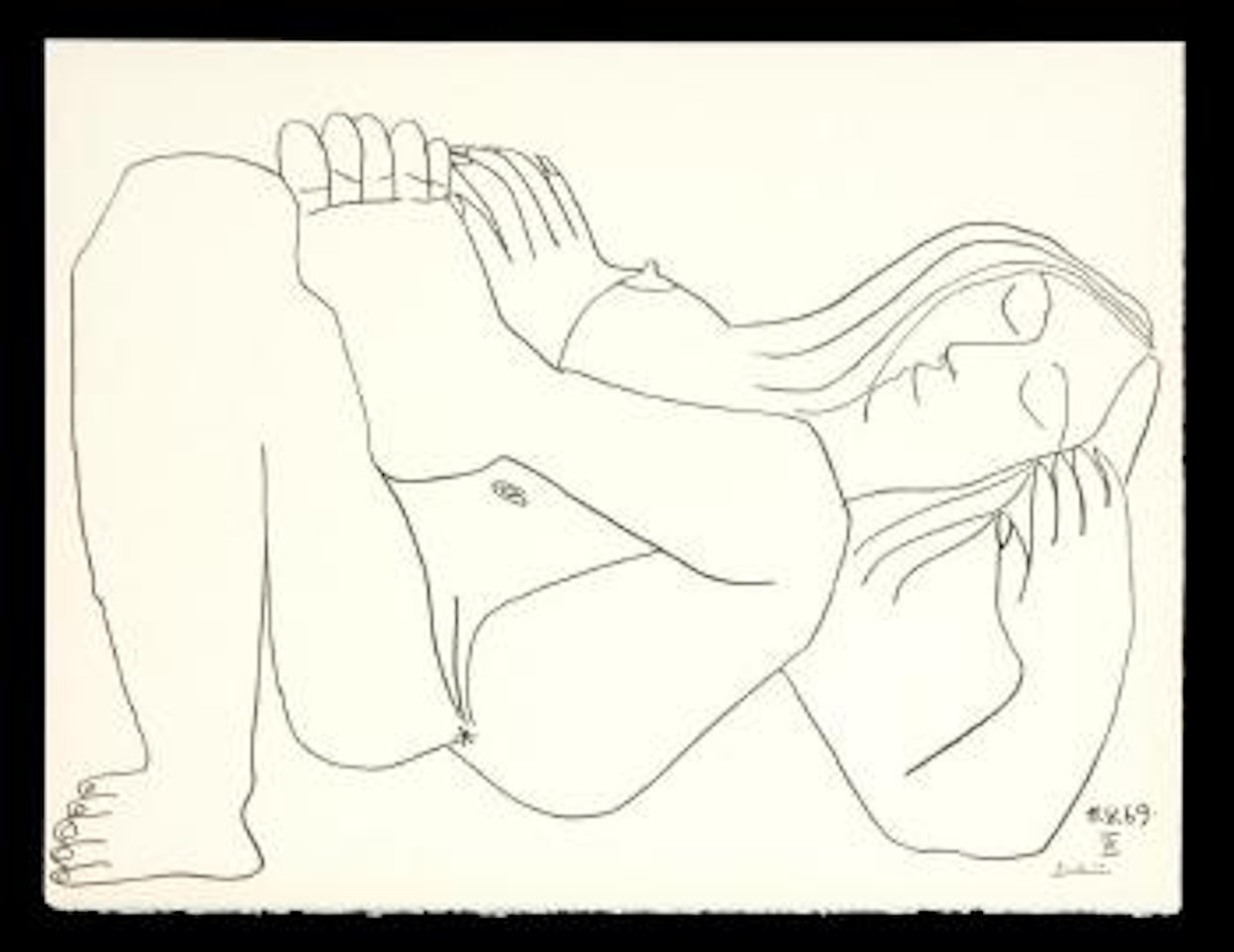 Femme Nue I (11.8.69) ,
1969 by Pablo Picasso