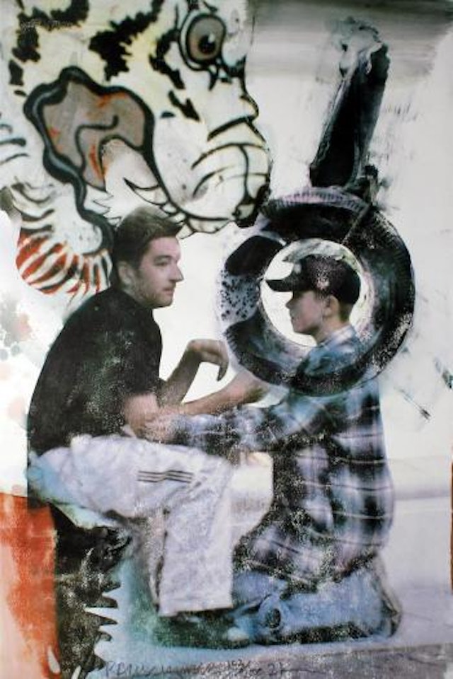 One Lioner ,
2000 by Robert Rauschenberg