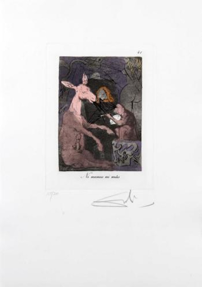 Ni menos ni mas ,
1977 by Salvador Dali
