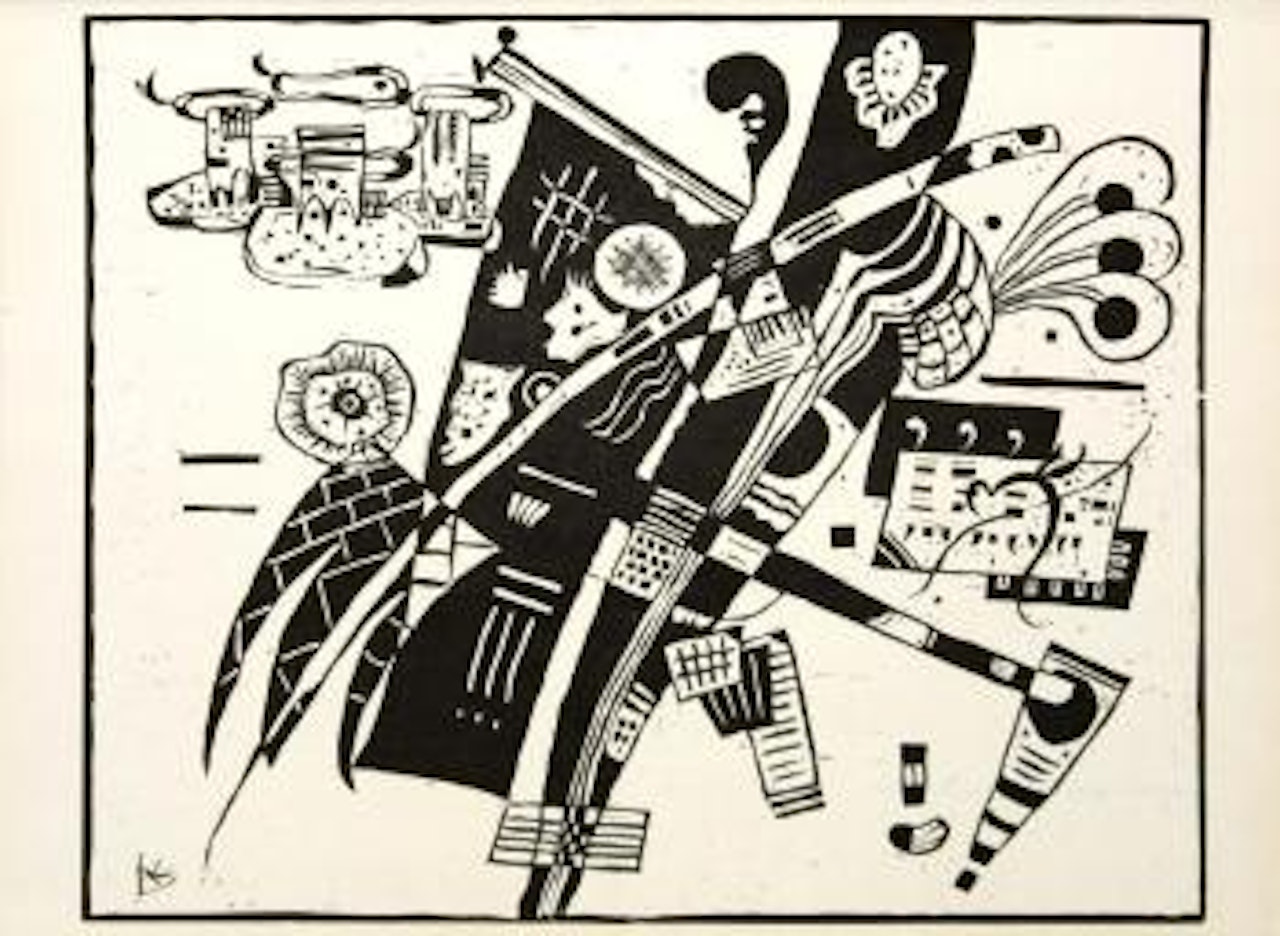 Holzschnitt ,
1935 by Wassily Kandinsky