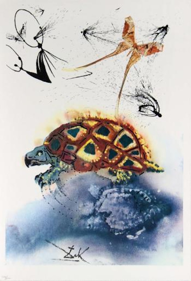 The Mock Turtle's Story ,
1969 by Salvador Dali