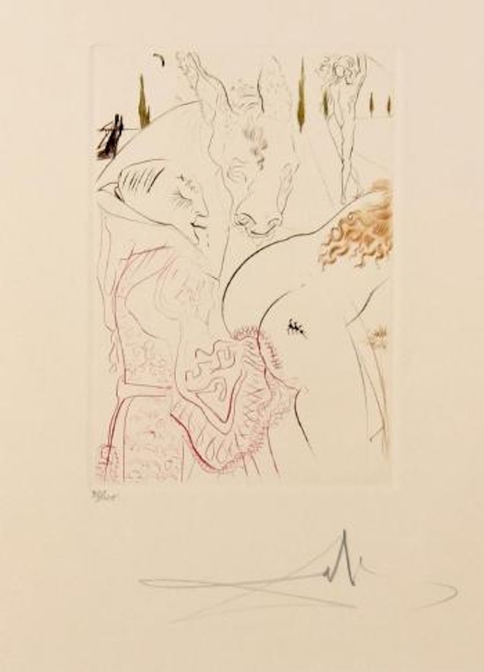 Le jument de compere Pierre ,
1972 by Salvador Dali