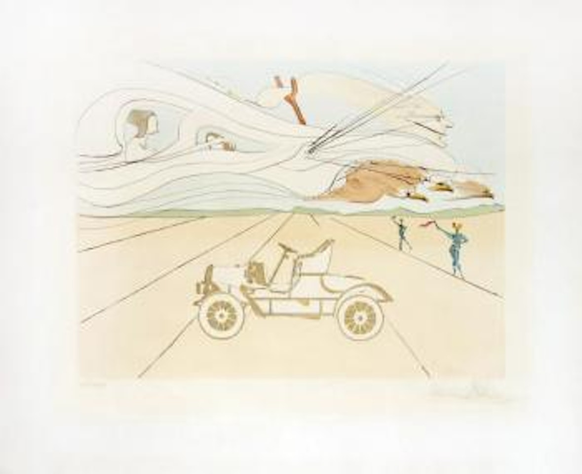 Invention of the Automobile ,
1975 by Salvador Dali