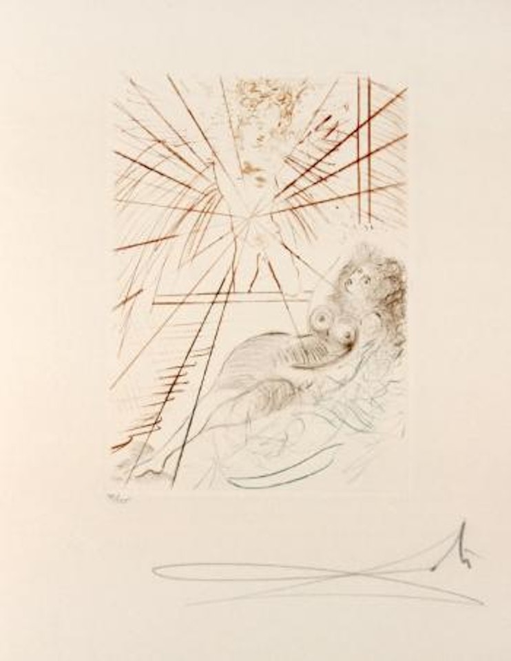 L'angle Gabriel ,
1972 by Salvador Dali