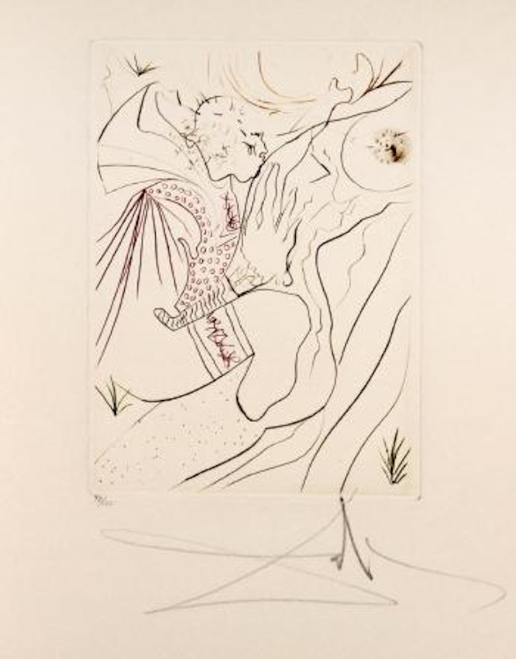 Le Peche partage ,
1972 by Salvador Dali