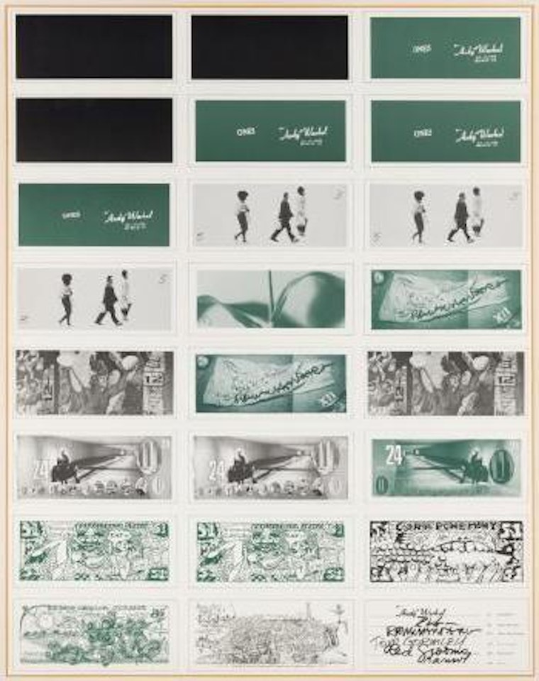 Art Cash , by Andy Warhol