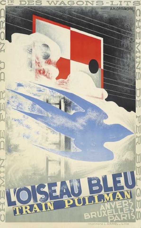 L'Oiseau Bleu ,
1929 by Cassandre (Adolphe Jean-Marie Mouron)