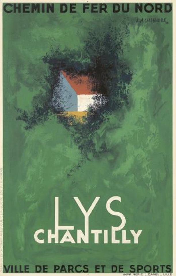Lys Chantilly ,
1930 by Cassandre (Adolphe Jean-Marie Mouron)