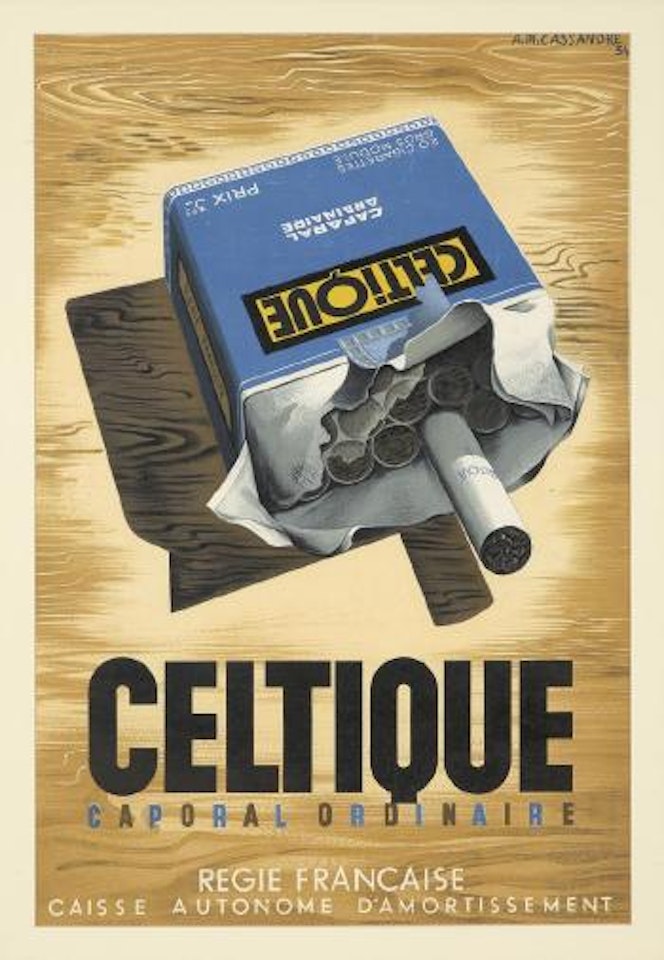 Celtique ,
1934 by Cassandre (Adolphe Jean-Marie Mouron)