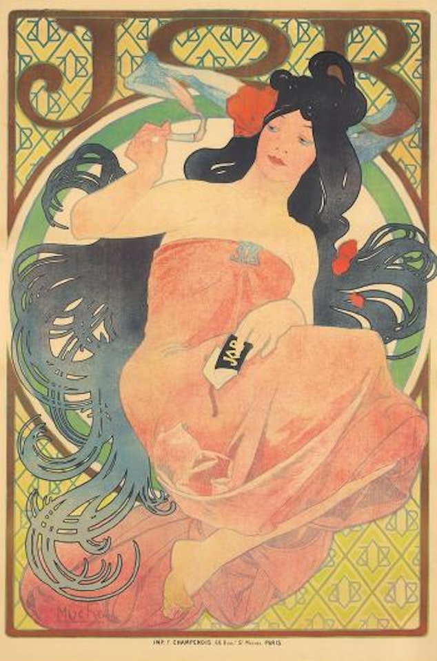 Job ,
1898 by Alphonse Mucha