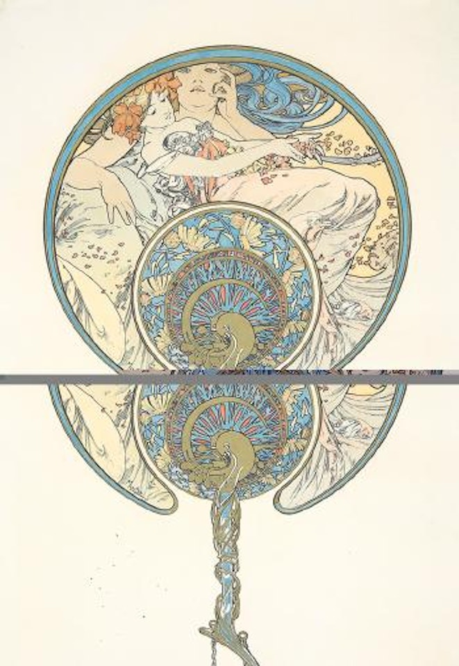 Le Vent Qui Passe ,
1899 by Alphonse Mucha