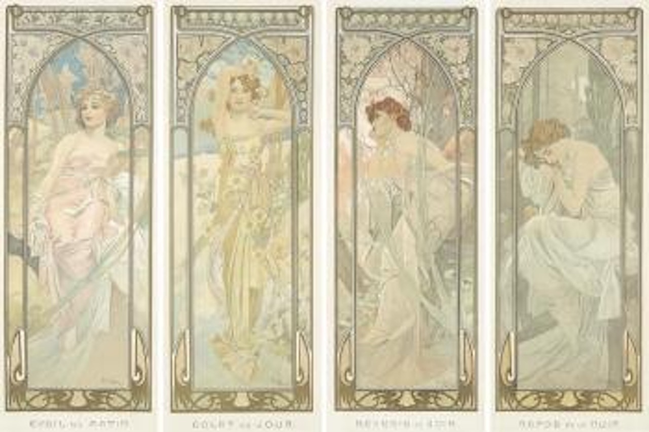 Times of Day ,
1899 by Alphonse Mucha