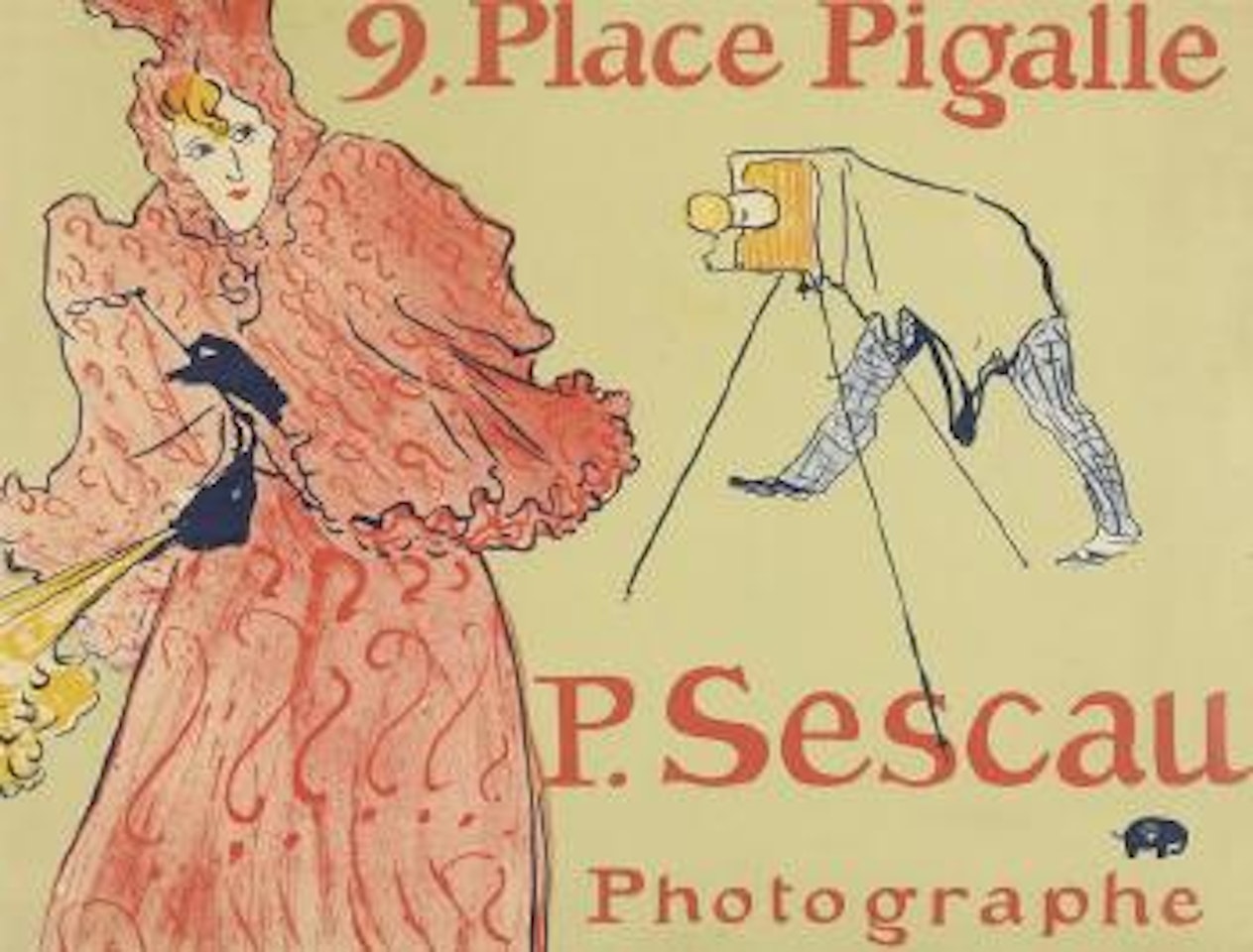 P. Sescau / Photographe ,
1894 by Henri de Toulouse-Lautrec