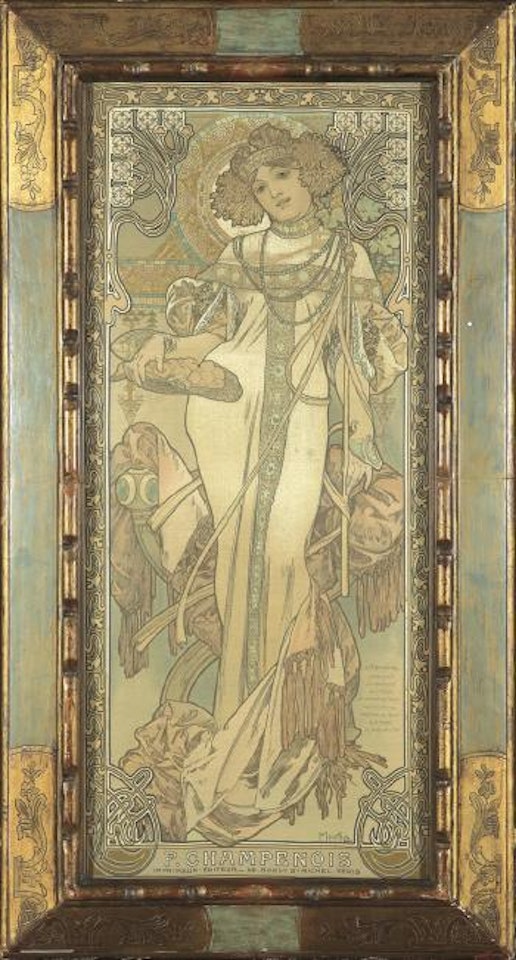 The Seasons/Autumn ,
1900 by Alphonse Mucha